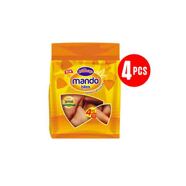 Broadways Mando Bites Mandazi 4Pcs 200G